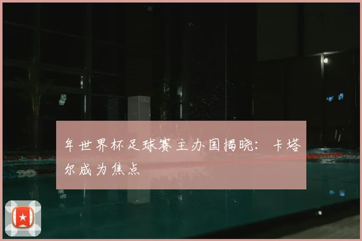 年世界杯足球赛主办国揭晓:卡塔尔成为焦点